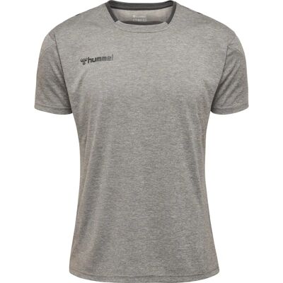 Maillot de football HUMMEL Authentic Gris - Publicité Maillot de football HUMMEL Authentic Gris - Publicité