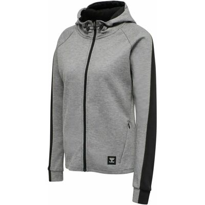 HUMMEL Hmlessi Zip Hoodie Γκρι Μειγέ XL - Φούτερ με κουκούλα HUMMEL Hmlessi Zip Hoodie Γκρι Μειγέ XL - Φούτερ με κουκούλα