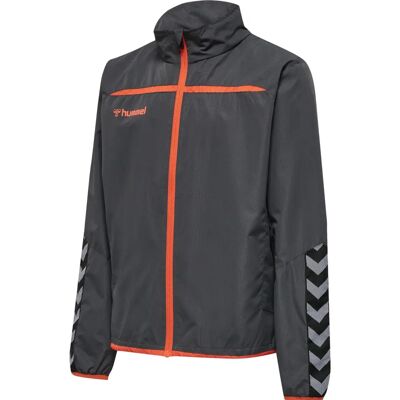Hummel Authentic Training Gray Jacket - Sportswear Hummel Authentic Training Gray Jacket - Sportswear