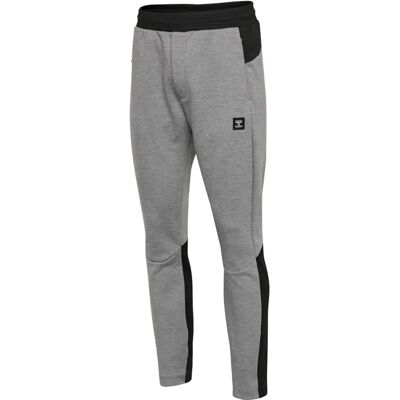 HUMMEL Hmltropper Tapered Pants Grey Melange - Pants HUMMEL Hmltropper Tapered Pants Grey Melange - Pants
