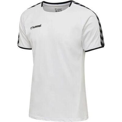 Hummel S T-Shirt Sportif - Tissu en jersey respirant, Style moderne - Publicité Hummel S T-Shirt Sportif - Tissu en jersey respirant, Style moderne - Publicité