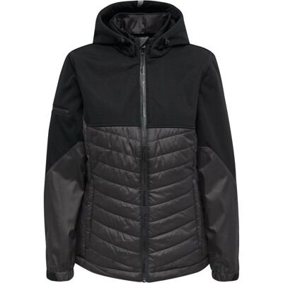 Γυναικεία Μπουφάν North Hybrid HUMMEL - Μαύρο/ασφαλτό - M Γυναικεία Μπουφάν North Hybrid HUMMEL - Μαύρο/ασφαλτό - M