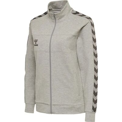 Hummel Dames Move Classic Zip Jack - Grijs - M Hummel Dames Move Classic Zip Jack - Grijs - M