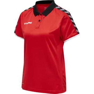 Polo Donna Authentic Hummel - Rosso - XL Polo Donna Authentic Hummel - Rosso - XL