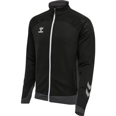 Φούτερ Hummel Lead Poly με φερμουάρ - Μαύρο - S Φούτερ Hummel Lead Poly με φερμουάρ - Μαύρο - S