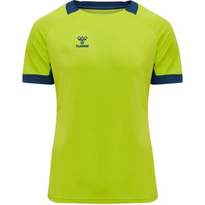 HUMMEL Lead Poly Κίτρινο Πράσινο - Τ-shirt HUMMEL Lead Poly Κίτρινο Πράσινο - Τ-shirt