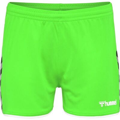 Hummel Shorts Donna Authentic Verde - Sport Shorts XS Hummel Shorts Donna Authentic Verde - Sport Shorts XS