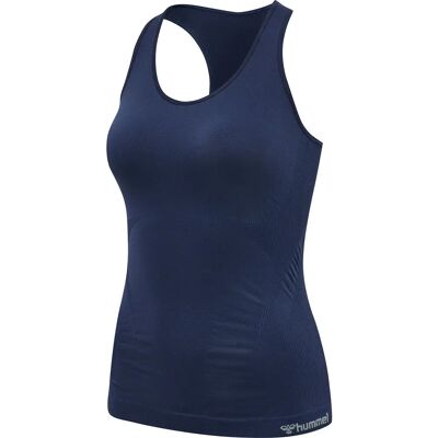 HUMMEL Tif Seamless Top Blå XS - T-shirt HUMMEL Tif Seamless Top Blå XS - T-shirt