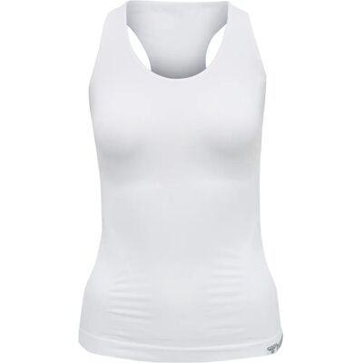 hummel Λευκό Αθλητικό Τοπ Χωρίς Ράφες M - T-Shirt hummel Λευκό Αθλητικό Τοπ Χωρίς Ράφες M - T-Shirt
