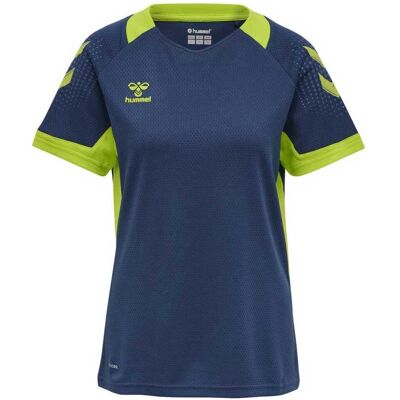 Hummel Dam Sportt-shirt - S/S Poly Jersey - Blå Hummel Dam Sportt-shirt - S/S Poly Jersey - Blå