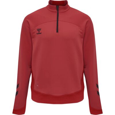 hummel Lead Half Zip Kids - Loopjack voor jongens (176) Rood hummel Lead Half Zip Kids - Loopjack voor jongens (176) Rood