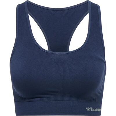 Reggiseno Sportivo Tiff di Hummel - Tessuto Riciclato, Senza Cuciture, Flessibile - Top Fitness Donna Reggiseno Sportivo Tiff di Hummel - Tessuto Riciclato, Senza Cuciture, Flessibile - Top Fitness Donna