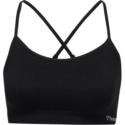 hummel Juno Seamless Sport-BH - Sort L hummel Juno Seamless Sport-BH - Sort L