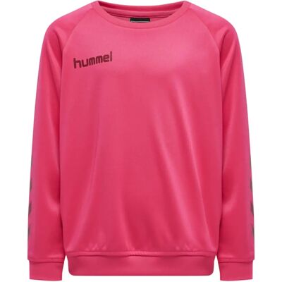 Hummel HmlPROMO Kids Poly Sweatshirt - Raspberry Sorbet - Sweater Hummel HmlPROMO Kids Poly Sweatshirt - Raspberry Sorbet - Sweater