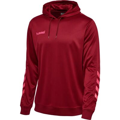 Hummel hmlPROMO POLY HOODIE - Biking Red - Hoodie Hummel hmlPROMO POLY HOODIE - Biking Red - Hoodie