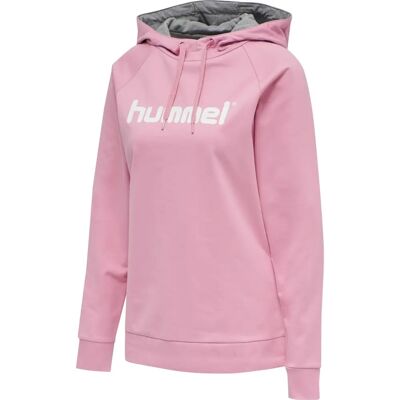 Hummel Go Cotton Logo Felpa con Cappuccio (203517) - cotone zucchero (203517-3257) Hummel Go Cotton Logo Felpa con Cappuccio (203517) - cotone zucchero (203517-3257)