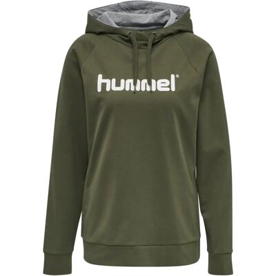 Hummel Go Cotton Logo Hoodie (203517) - foglia d'uva (203517-6084) Hummel Go Cotton Logo Hoodie (203517) - foglia d'uva (203517-6084)