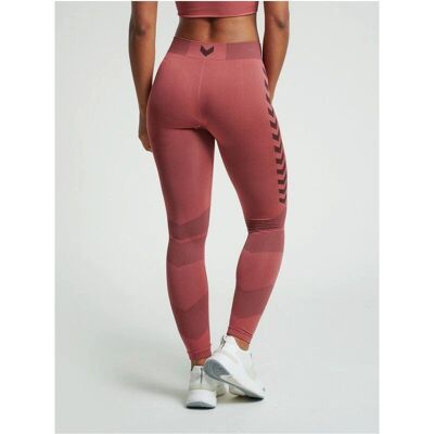 Hummel First Seamless Training Leggings - Röd XS-S Hummel First Seamless Training Leggings - Röd XS-S