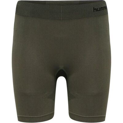 hummel Damers sömlösa träningsshorts - Grön - XS-2X hummel Damers sömlösa träningsshorts - Grön - XS-2X