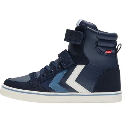 Sneakers Hummel Slimmer Stadil Jr - Unisex - Blu Sneakers Hummel Slimmer Stadil Jr - Unisex - Blu