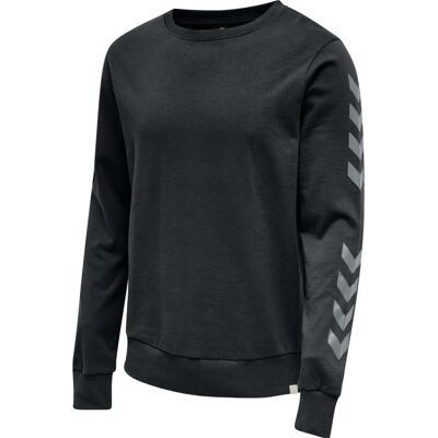 Hummel Schwarzer Chevron Pullover - Sweatshirt Hummel Schwarzer Chevron Pullover - Sweatshirt