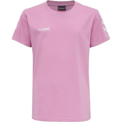 Hummel hmlGO Rózsaszín Póló - Gyermek sportruházat Hummel hmlGO Rózsaszín Póló - Gyermek sportruházat