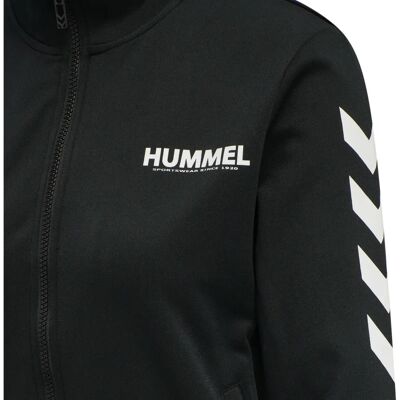 Hummel Schwarze Legacy Poly Damen Zip Jacke - Jacke Hummel Schwarze Legacy Poly Damen Zip Jacke - Jacke