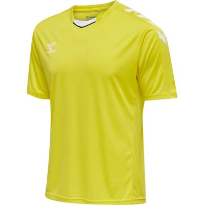 Hummel T-shirt de sport Core XK Poly Jersey S/S - Jaune - 2XL Hummel T-shirt de sport Core XK Poly Jersey S/S - Jaune - 2XL