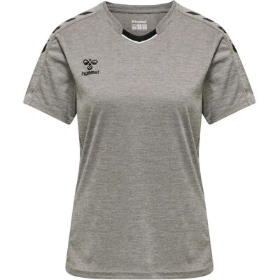 Hummel Damen Sportshirt - Grau Melange - Sports shirt Hummel Damen Sportshirt - Grau Melange - Sports shirt
