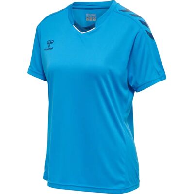 hummel CORE XK POLY JERSEY S/S WOMAN - Bleu Danube T-Shirt de sport hummel CORE XK POLY JERSEY S/S WOMAN - Bleu Danube T-Shirt de sport