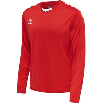 Hummel Core Xk Poly Jersey L/S (211461) - czerwony 3062 Hummel Core Xk Poly Jersey L/S (211461) - czerwony 3062