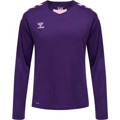 Hummel T-shirt Sportif Unisexe - XL - Violet - Durable, Respirant, Manches Longues - Publicité Hummel T-shirt Sportif Unisexe - XL - Violet - Durable, Respirant, Manches Longues - Publicité