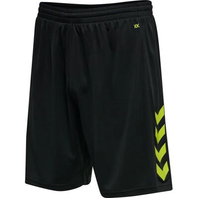 hummel XK POLY SHORTS - Schwarz/lime Popsicle - Shorts hummel XK POLY SHORTS - Schwarz/lime Popsicle - Shorts