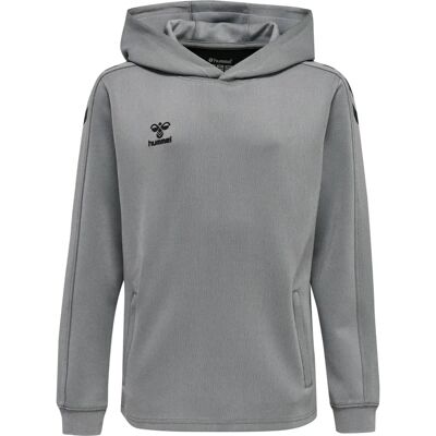 hummel XK POLY KIDS SWEAT HOODIE - Bluza - Szara hummel XK POLY KIDS SWEAT HOODIE - Bluza - Szara