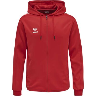 hummel XK POLY ZIP HOOD SWEAT - Κόκκινο - Φούτερ με κουκούλα hummel XK POLY ZIP HOOD SWEAT - Κόκκινο - Φούτερ με κουκούλα
