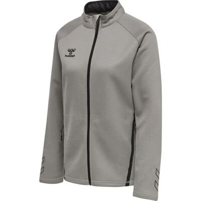 HUMMEL CIMA XK ZIP JACKET WOMAN - Grey Melange - Jacka HUMMEL CIMA XK ZIP JACKET WOMAN - Grey Melange - Jacka
