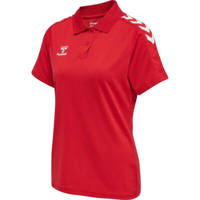 Hummel XK Functional Polo Woman - Red - Polo Shirt Hummel XK Functional Polo Woman - Red - Polo Shirt