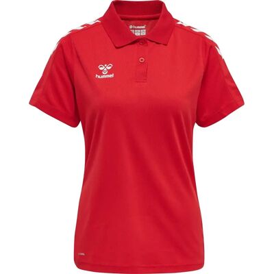 Hummel Core Xk Functional Polo Woman - Red - Polo Shirt Hummel Core Xk Functional Polo Woman - Red - Polo Shirt