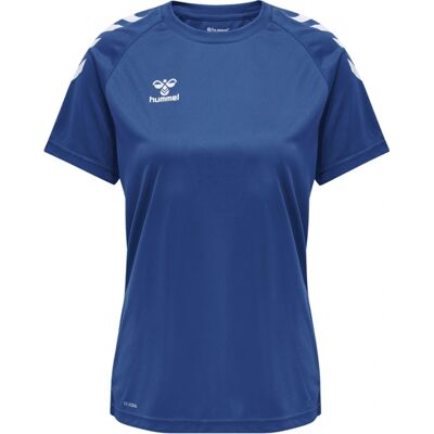 T-Shirt Femme HUMMEL Bleu True Blue - Haut d'entraînement - Publicité T-Shirt Femme HUMMEL Bleu True Blue - Haut d'entraînement - Publicité