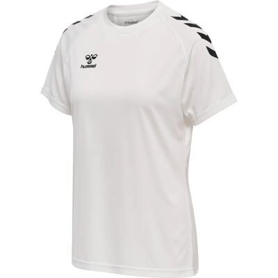 hummel Dames Core XK Core Poly T-Shirt S/S - Wit - XL hummel Dames Core XK Core Poly T-Shirt S/S - Wit - XL