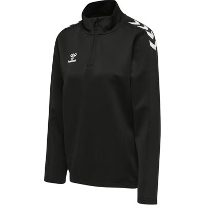 Hummel Core XK Half Zip Sweat Woman - Black - Sportshirt Hummel Core XK Half Zip Sweat Woman - Black - Sportshirt