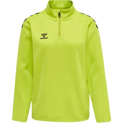 Hummel hmlCORE XK Half Zip Sweat Woman - Lime Popsicle - Felpa Hummel hmlCORE XK Half Zip Sweat Woman - Lime Popsicle - Felpa