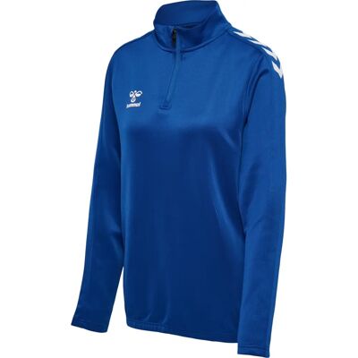 Hummel Hmlcore XK Half Zip Tröja dam - Äkta blå - Sportskjorta Hummel Hmlcore XK Half Zip Tröja dam - Äkta blå - Sportskjorta