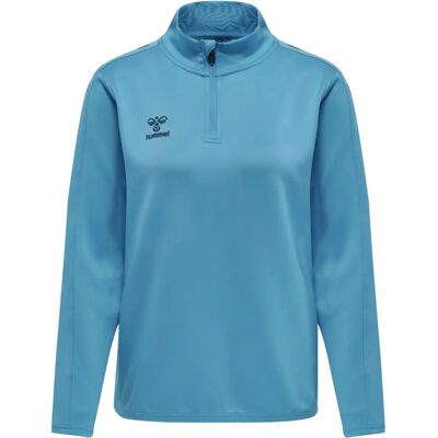Hummel hmlCORE XK Felpa con mezza zip - Blue Danube - Felpa Hummel hmlCORE XK Felpa con mezza zip - Blue Danube - Felpa