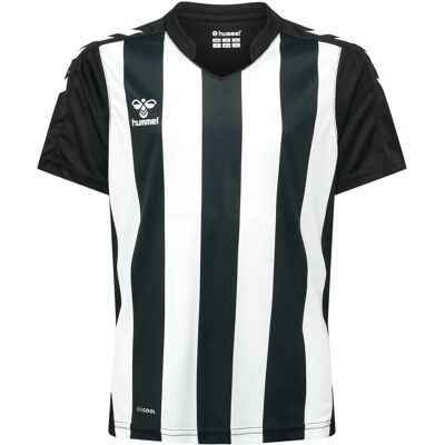 Hummel Model hmlCORE XK STRIBET JERSEY BØRN - SORT/HVID Hummel Model hmlCORE XK STRIBET JERSEY BØRN - SORT/HVID