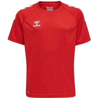 hummel Unisex Kids hmlCORE XK CORE POLY T-SHIRT S/S - Rot - T-Shirt hummel Unisex Kids hmlCORE XK CORE POLY T-SHIRT S/S - Rot - T-Shirt