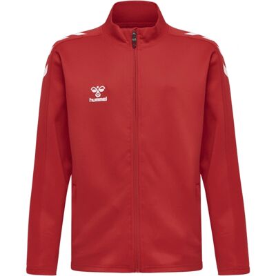 HUMMEL Unisex Kids XK POLY ZIP SWEAT - Red - 140 HUMMEL Unisex Kids XK POLY ZIP SWEAT - Red - 140