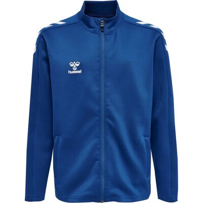 Hummel Unisex Kids XK Poly Zip Sweat - Blå - Träningsoverall Hummel Unisex Kids XK Poly Zip Sweat - Blå - Träningsoverall