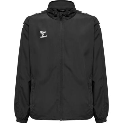 Hummel Unisex Kids XK Micro Zip Jacket - Black - Kids Hummel Unisex Kids XK Micro Zip Jacket - Black - Kids