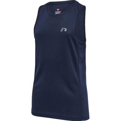 Hummel Kids Core Running Singlet - Sort Iris - 152 Hummel Kids Core Running Singlet - Sort Iris - 152